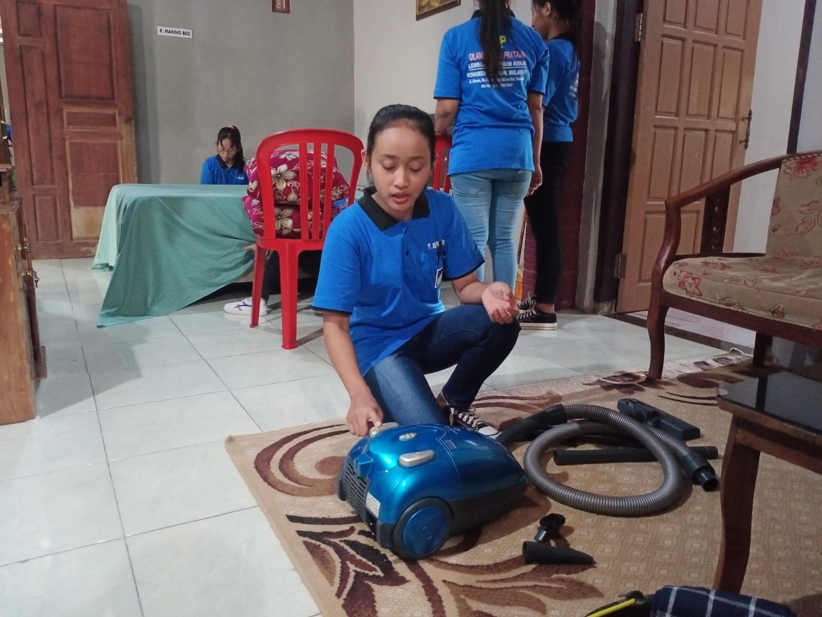 Household management training